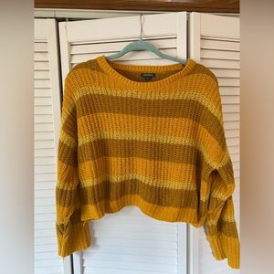 Yellow Striped Sweater